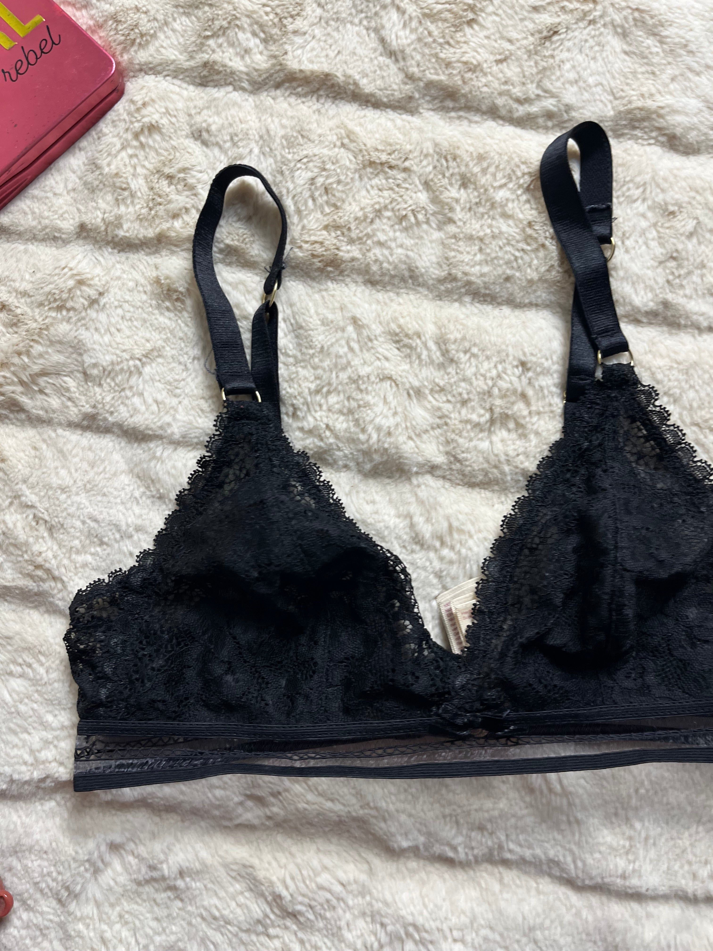 Small see through bralette