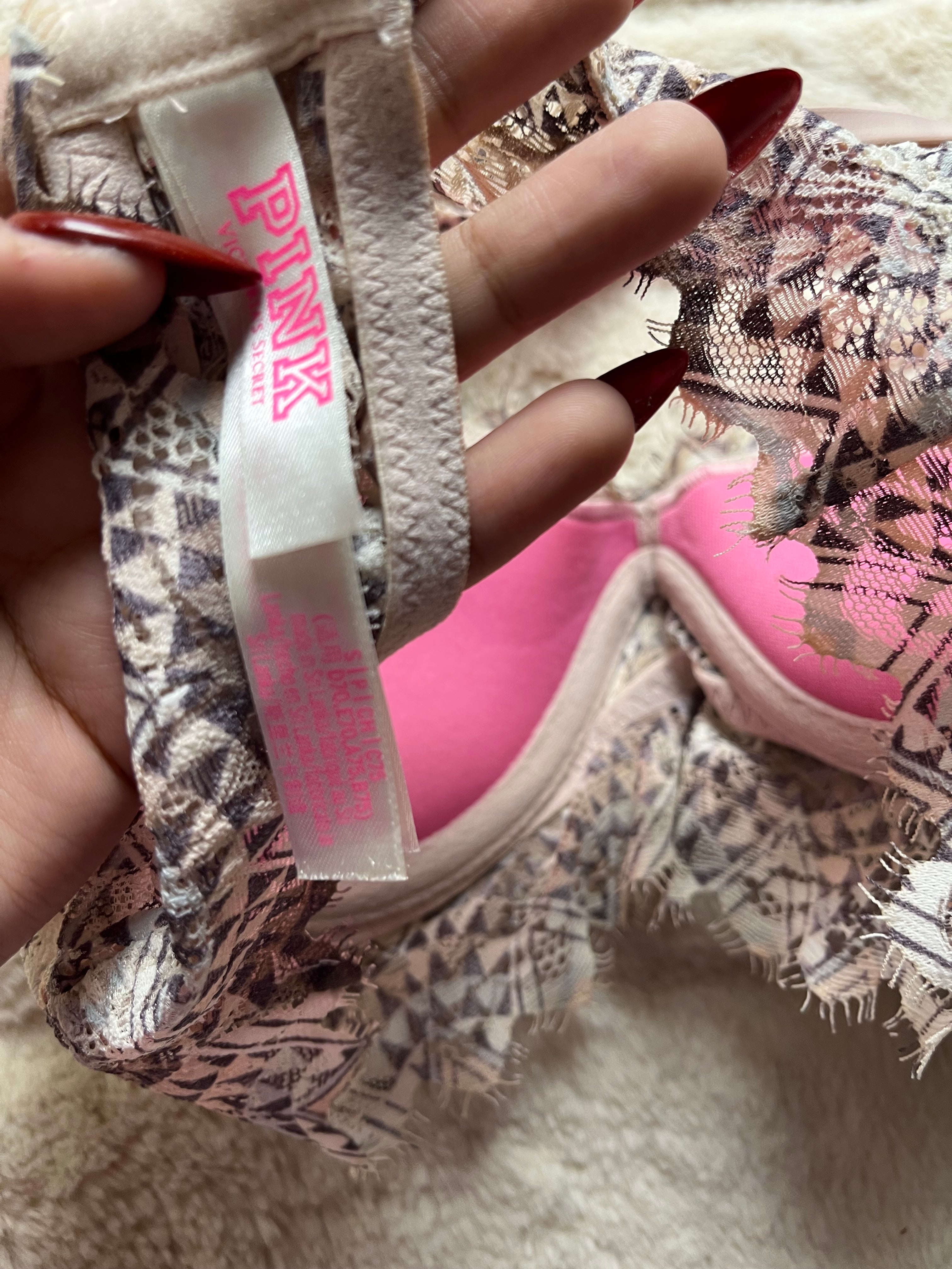 Victoria secret fancy slightly pushup small bra