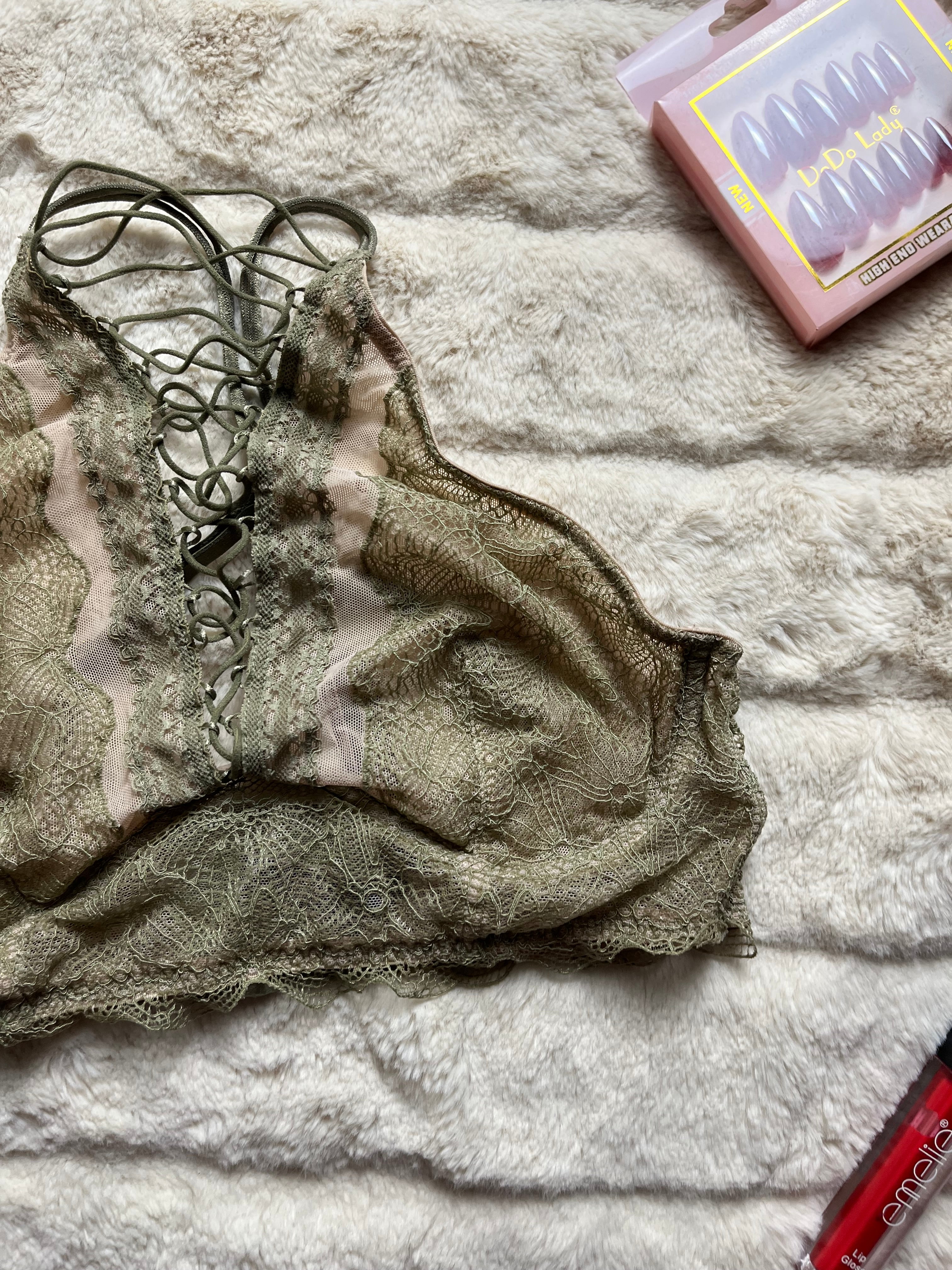 Victoria secret sexy front crisscross small top