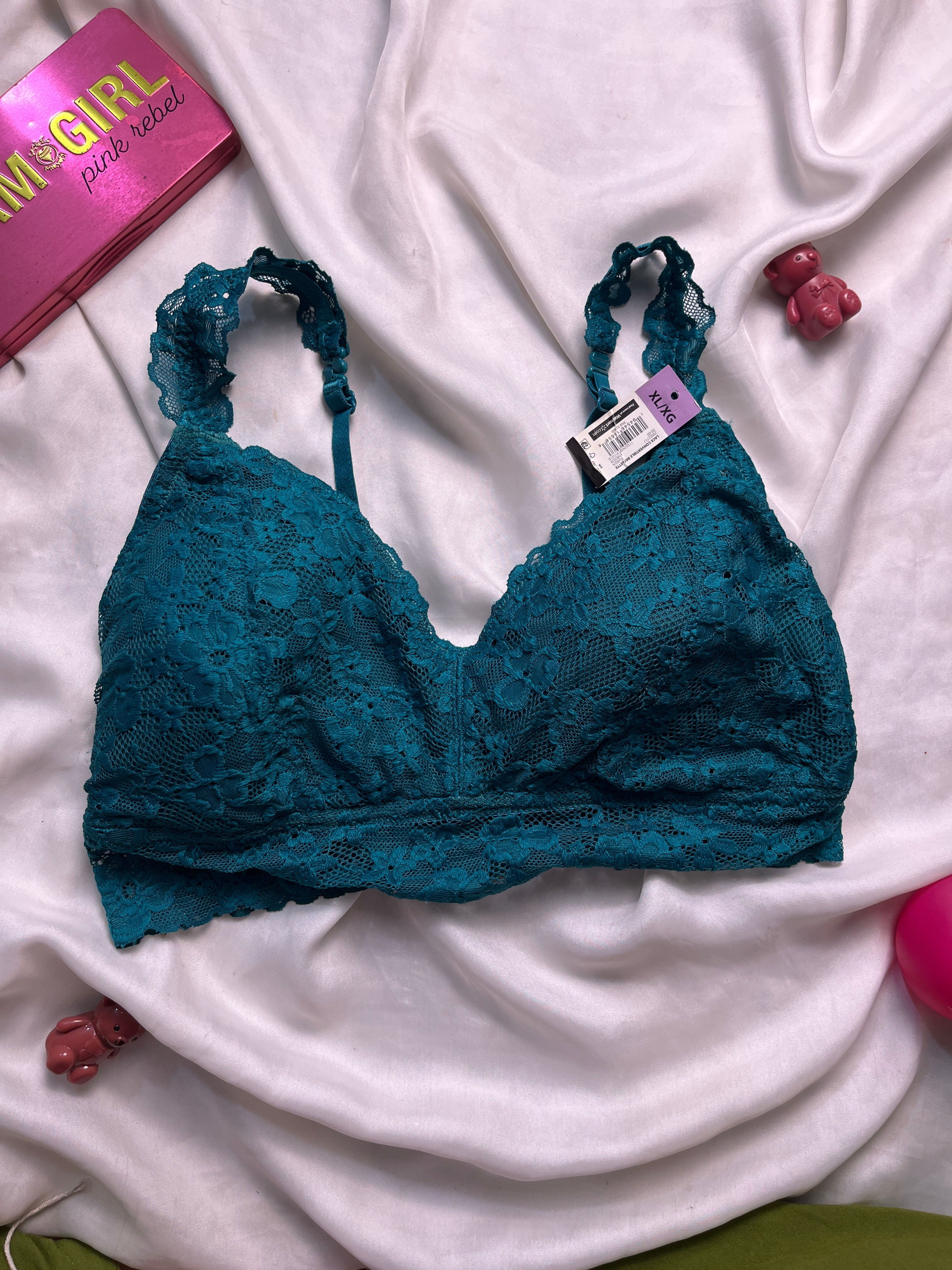 No Boundaries tagged wireless Removeable pads XL bralette
