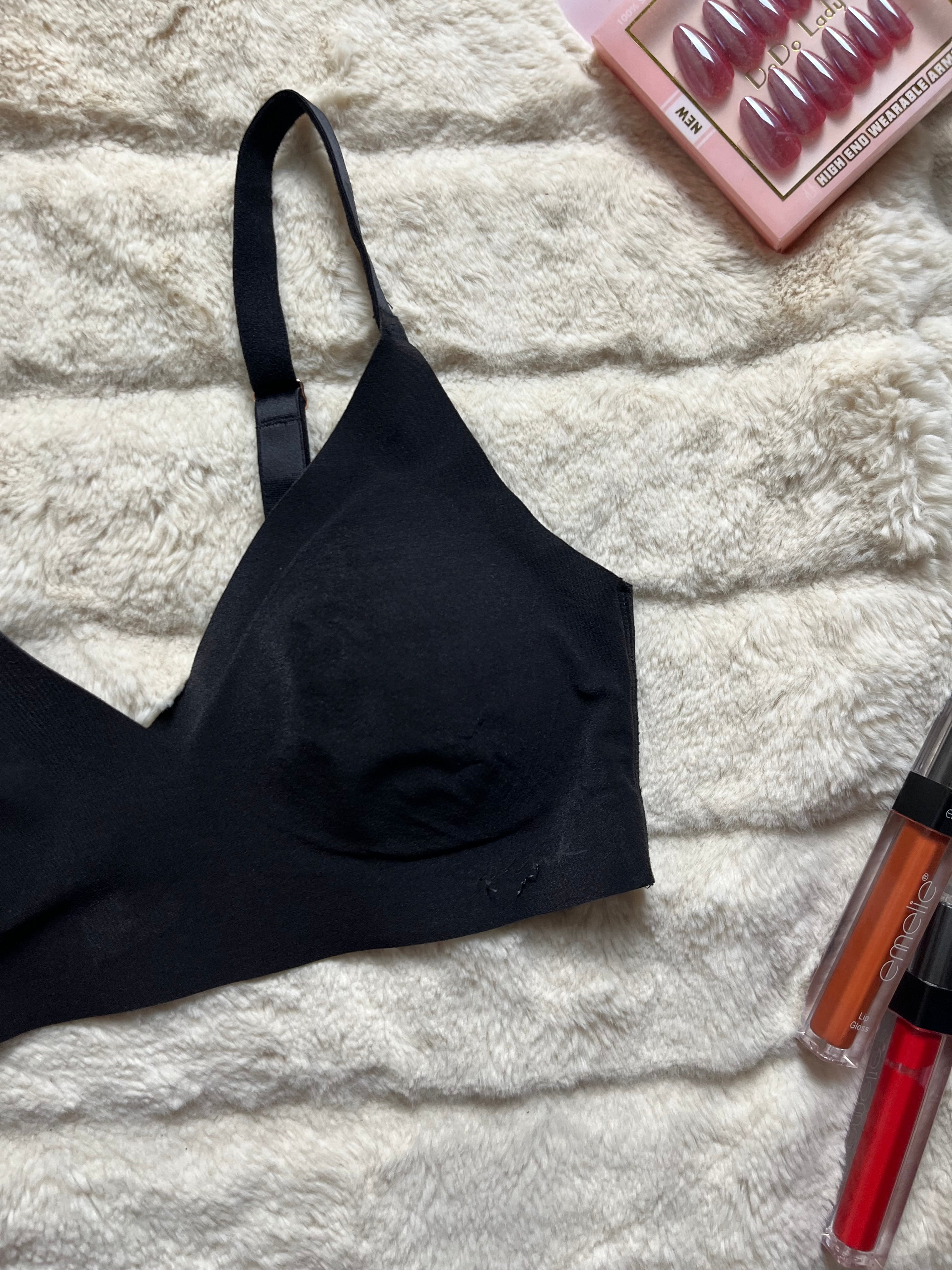 PINK by victoria secret small/xs seamless wireless removeable pads bralette (32A,32B)