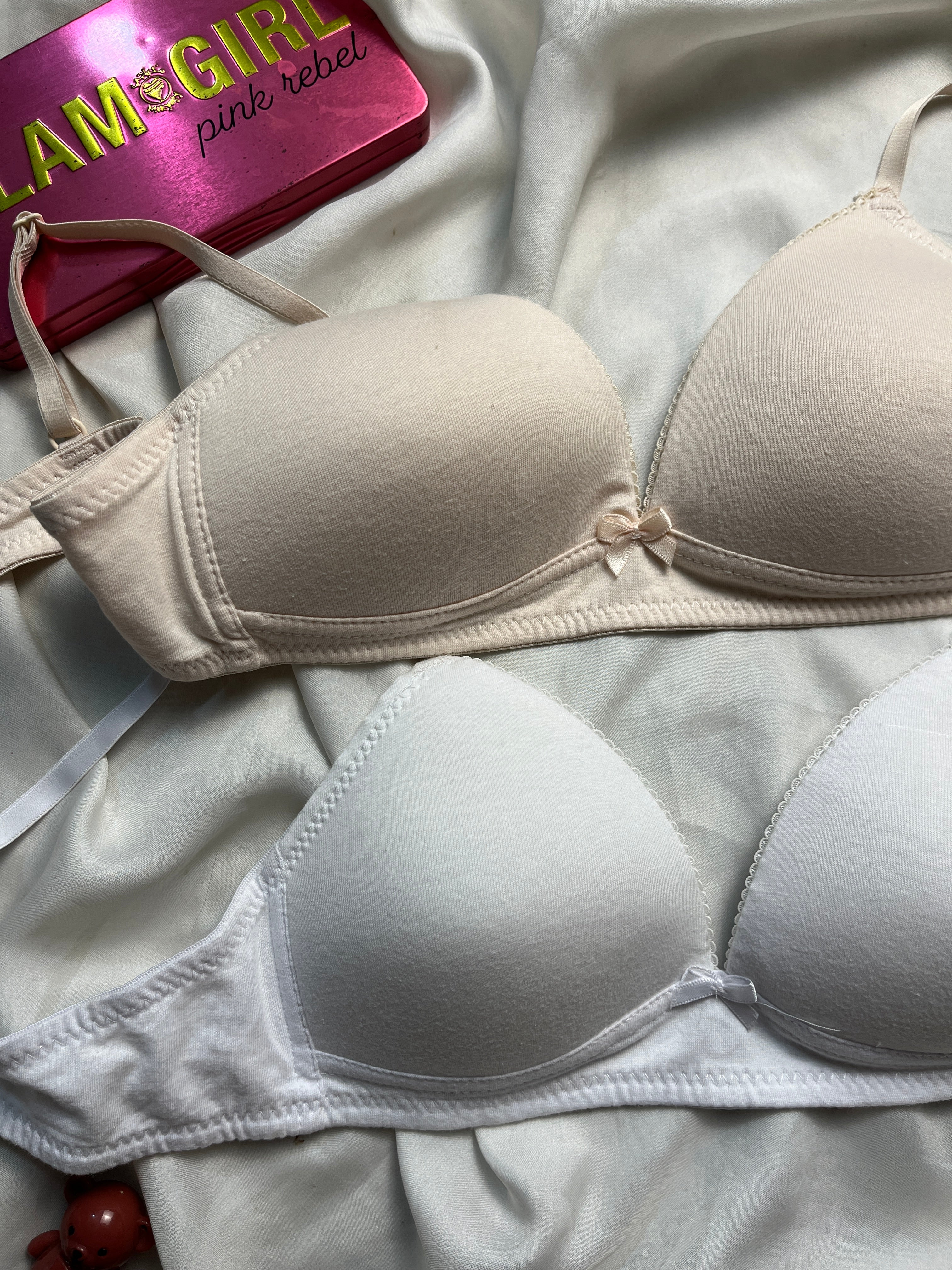 Tagged Primak Wireless non padded pack of 2 34A/32B Bras