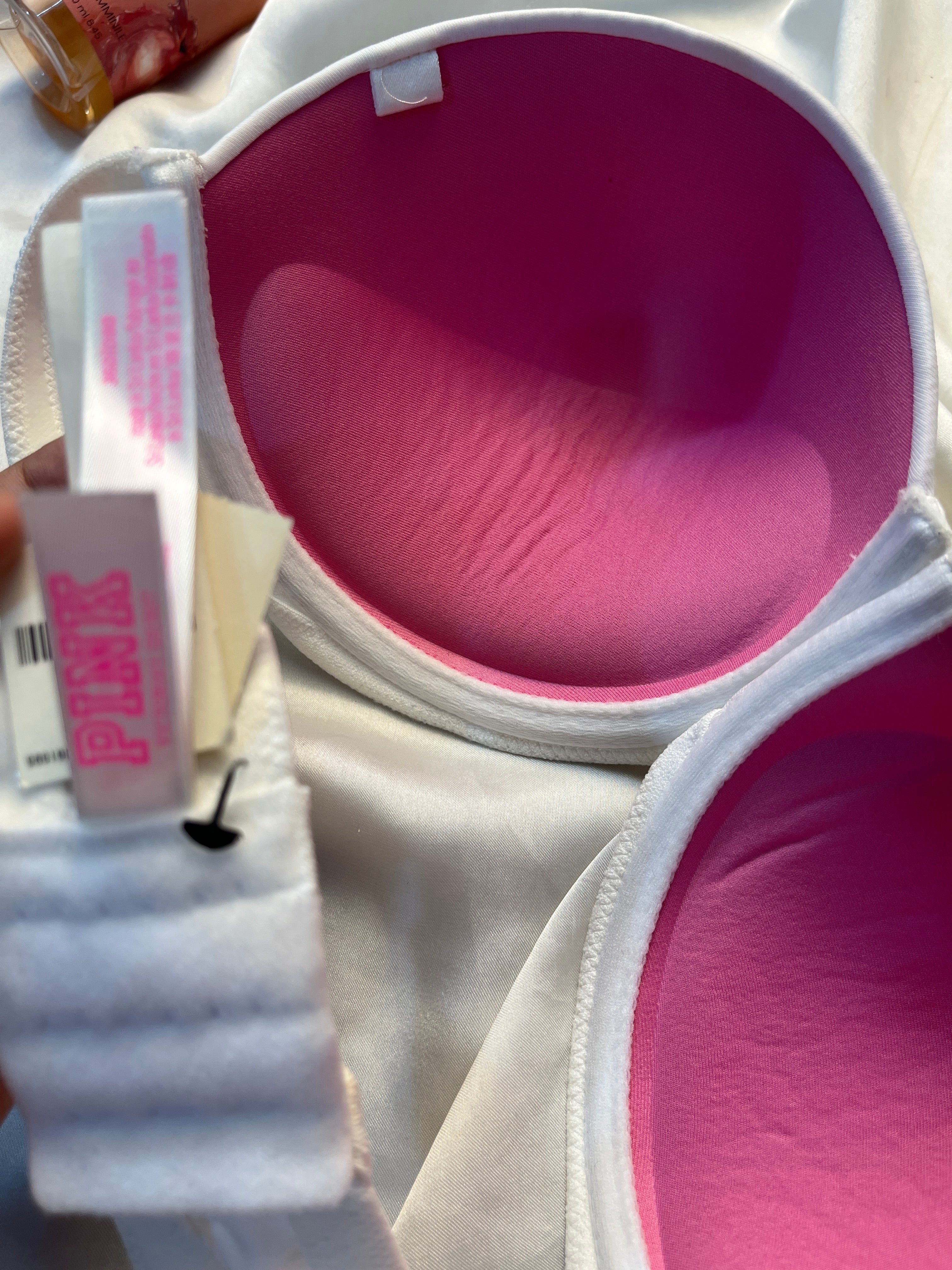 PINK by Victoria secret tagged pushup strapless bra size 36D