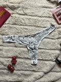 Primark cheetah thong