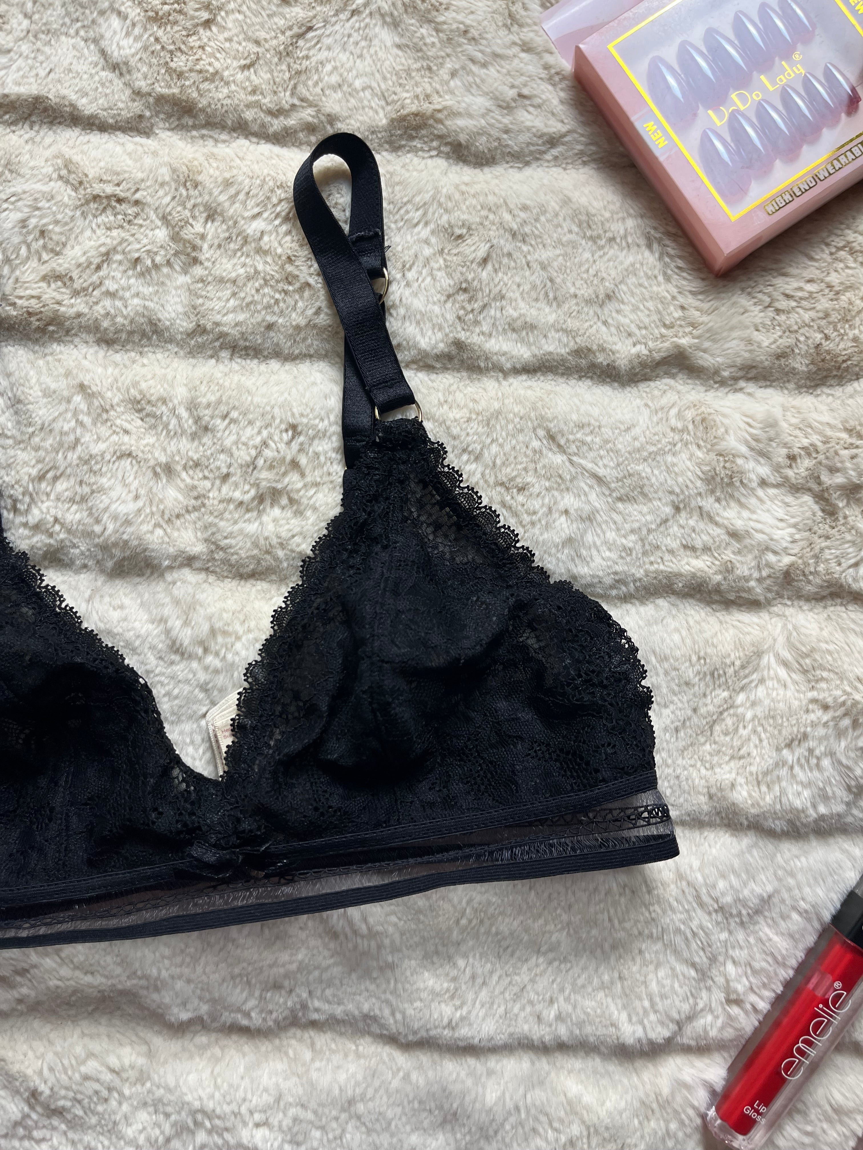 Small see through bralette