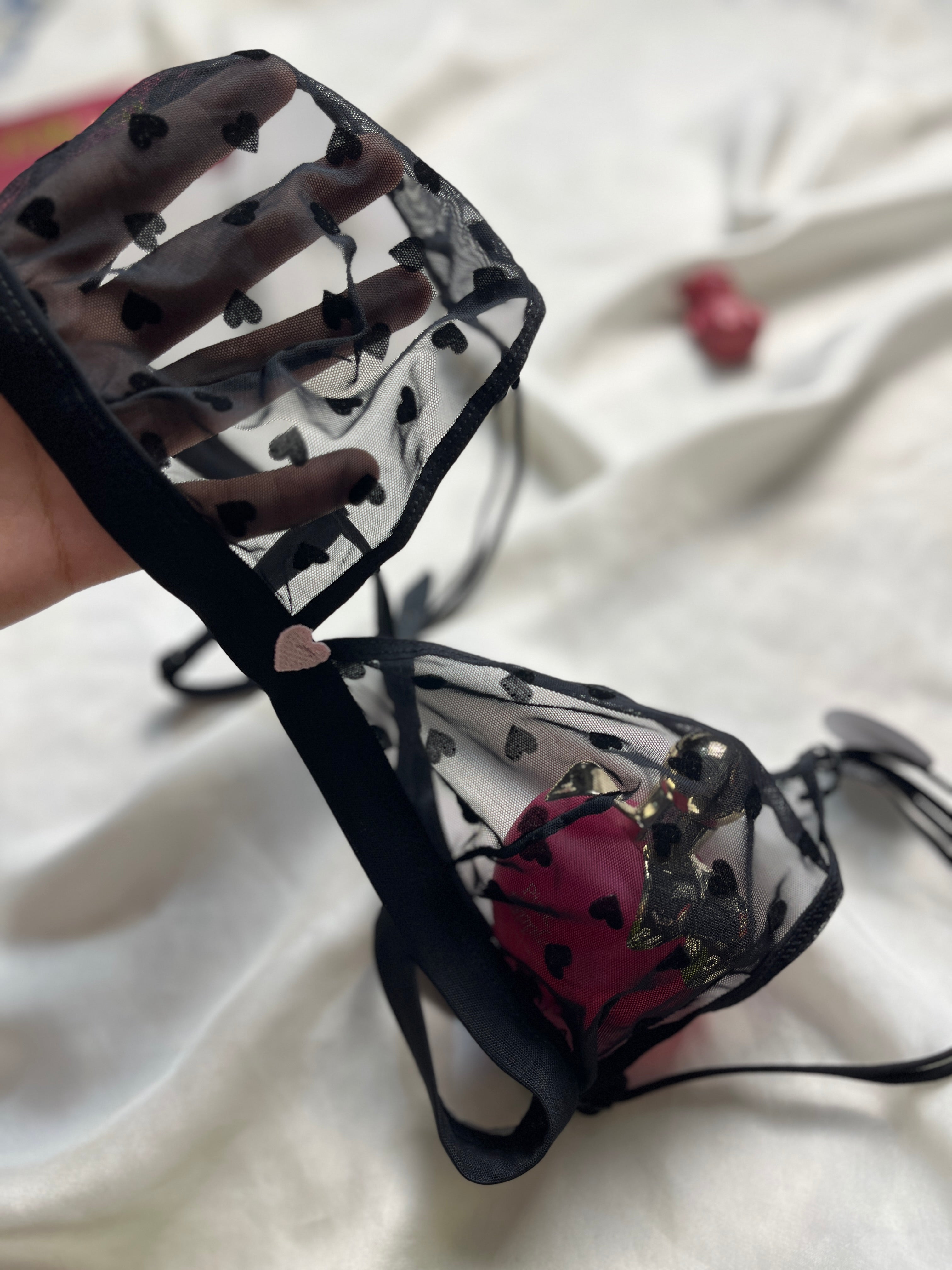 Primark see through Small bralette size : 32A,32B,32C  34A,34B