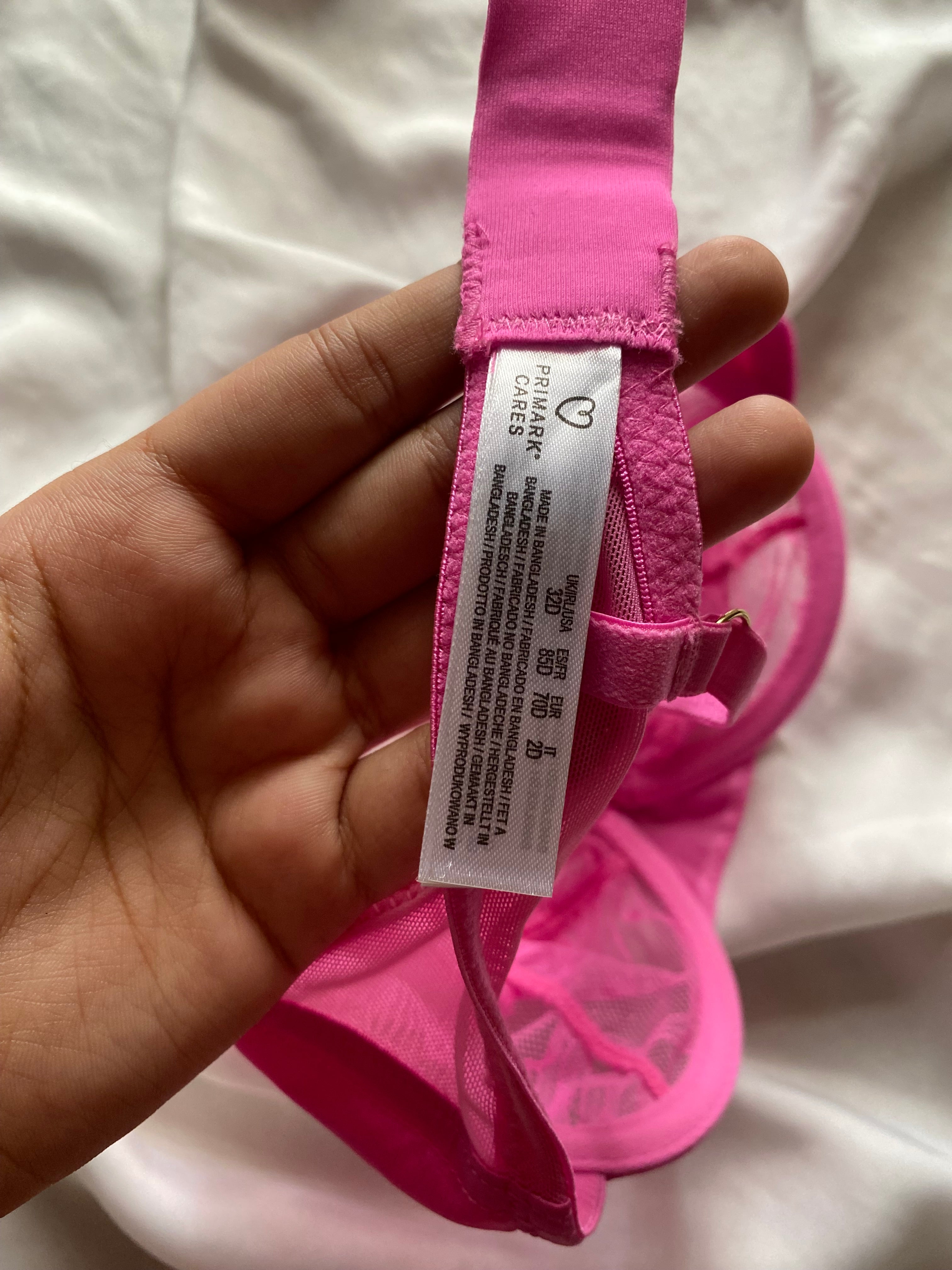 Primark see through 32D bralette