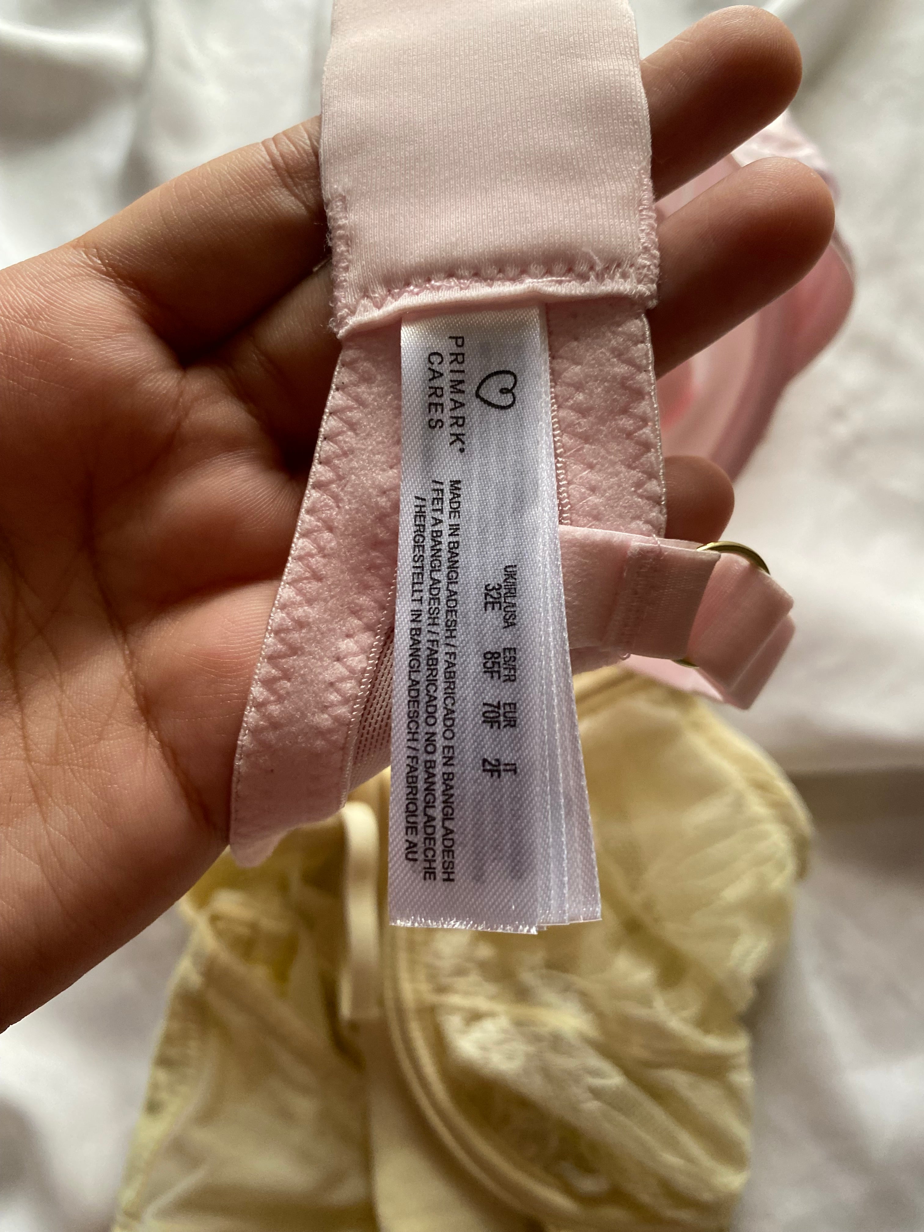 Primark See through 32E Bralettes