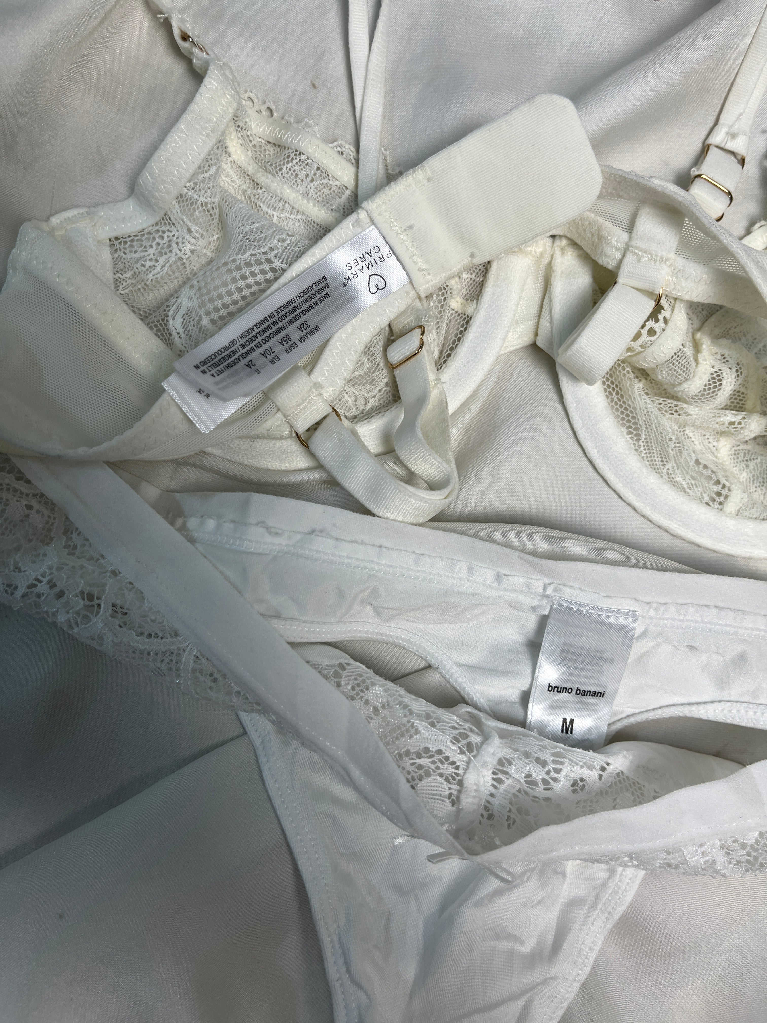 primark see through bralette 32A with small panty