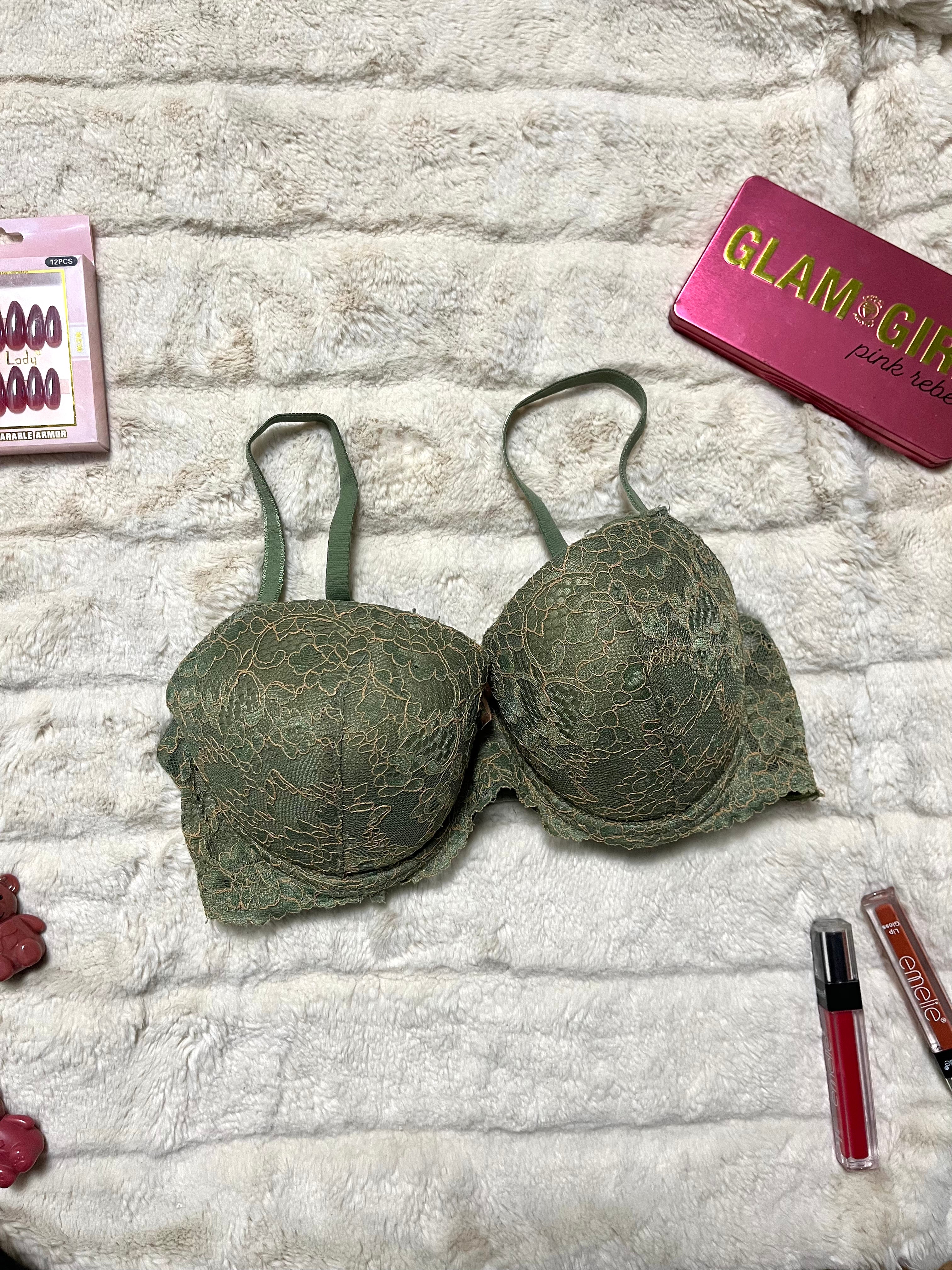 Embroidery Fancy 36C Padded Bra