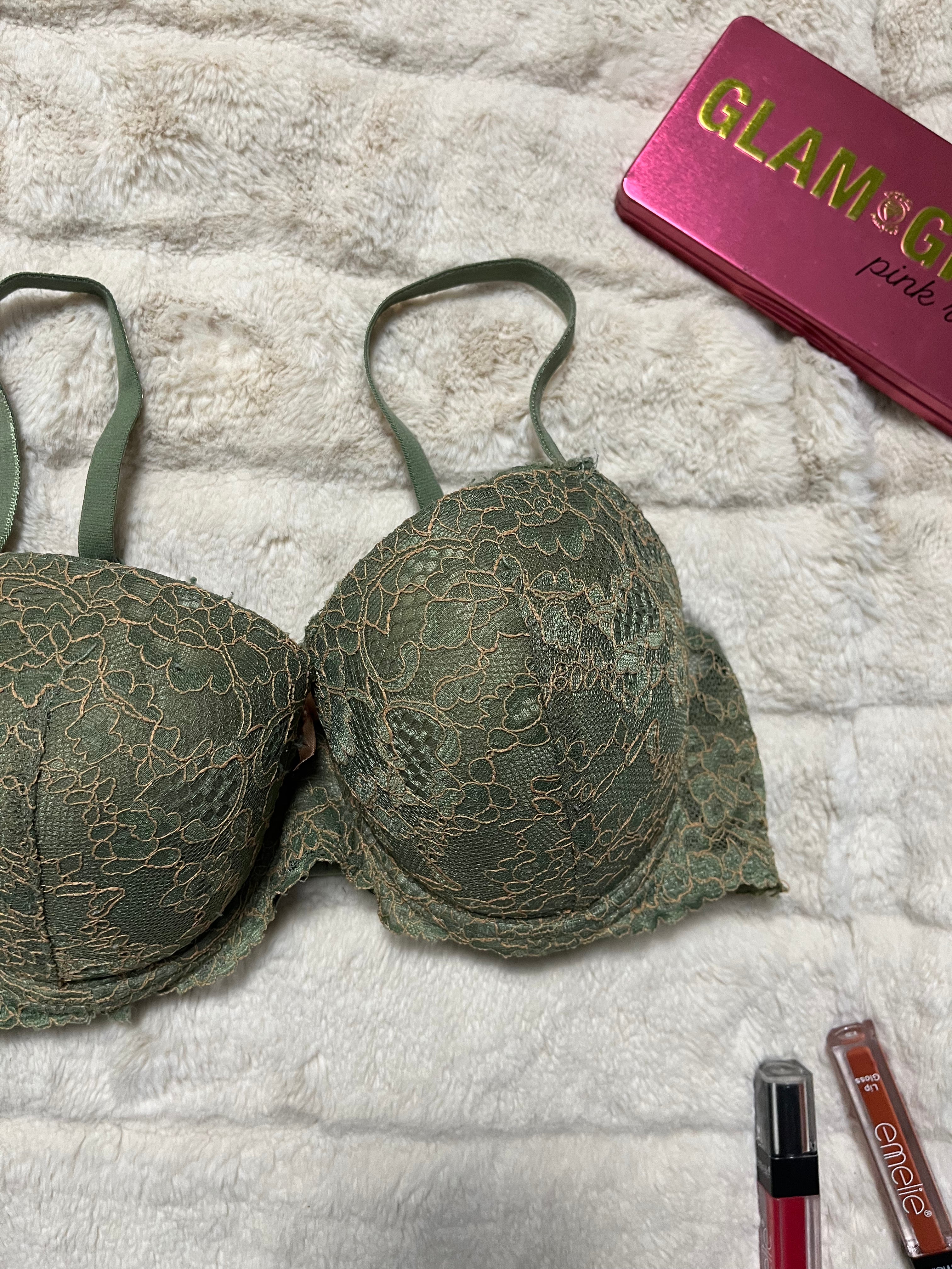Embroidery Fancy 36C Padded Bra