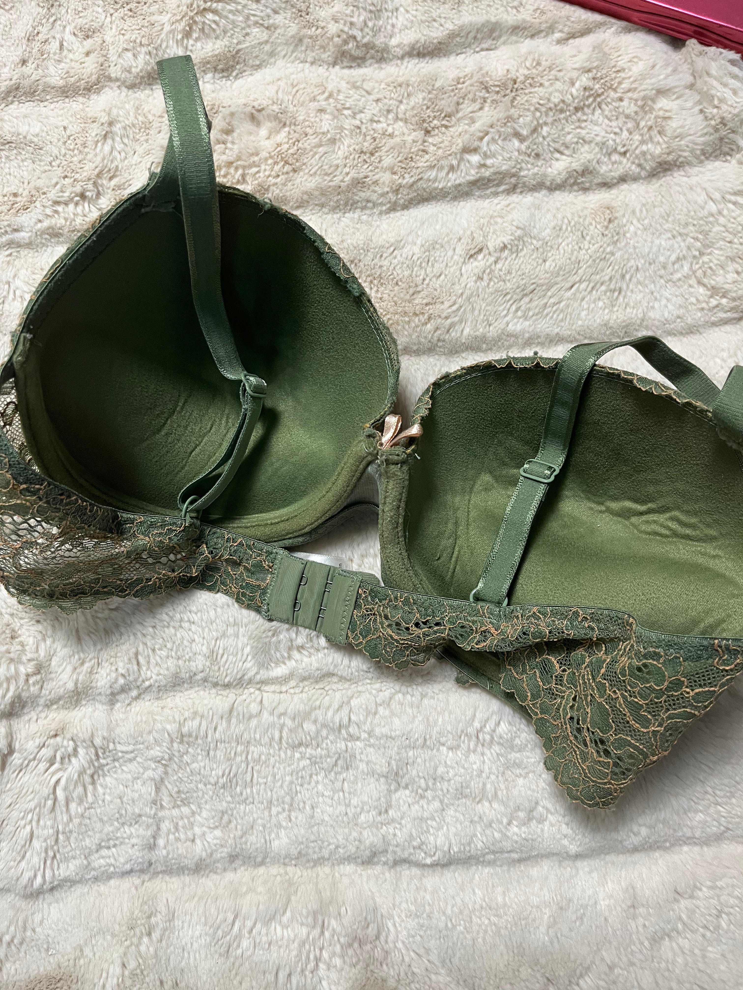 Embroidery Fancy 36C Padded Bra