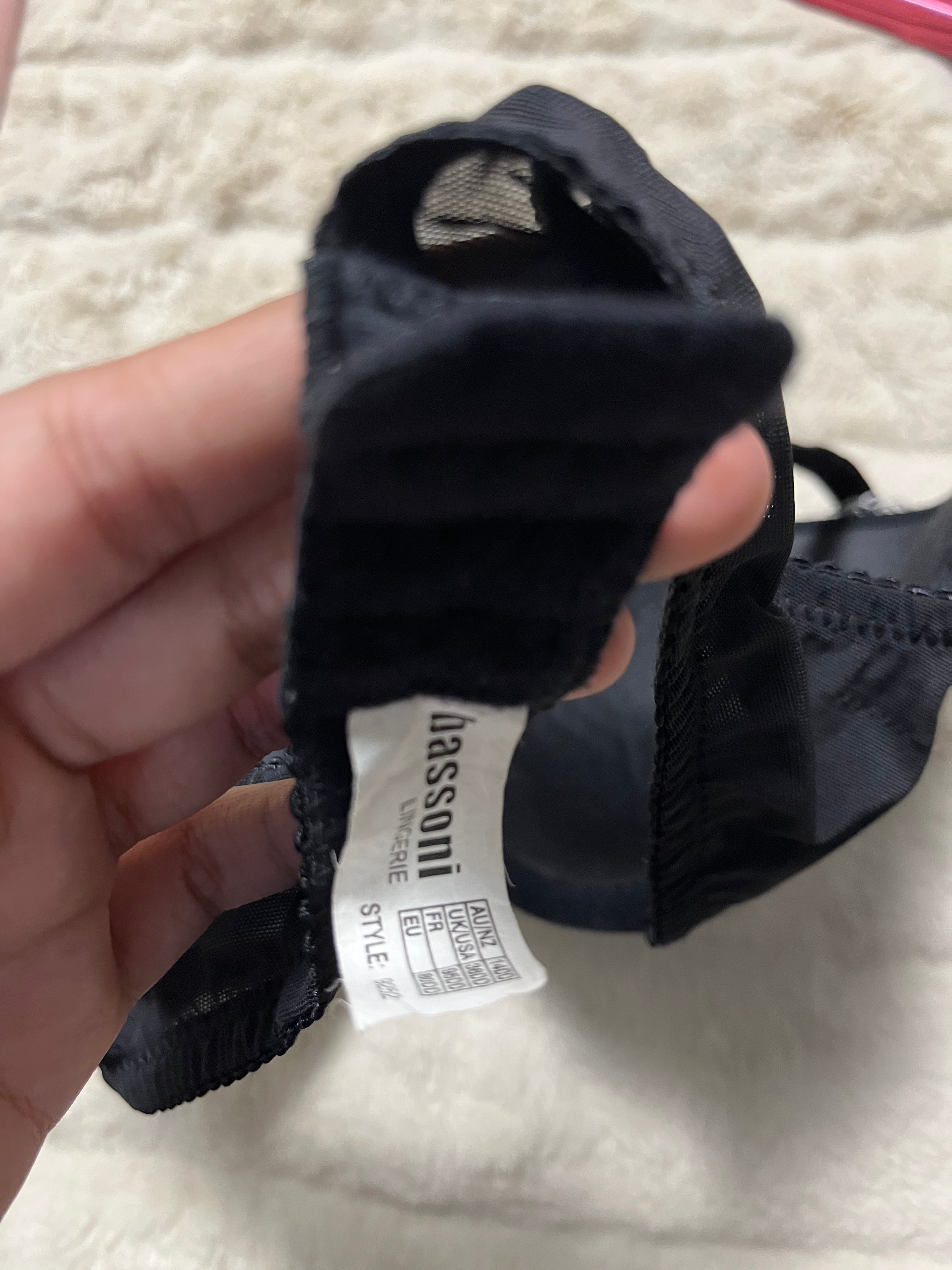 Bassoni Lingerie 38DD Fancy T-shirt Bra