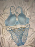 Barely there Bra Set 36C _ Bridal Set