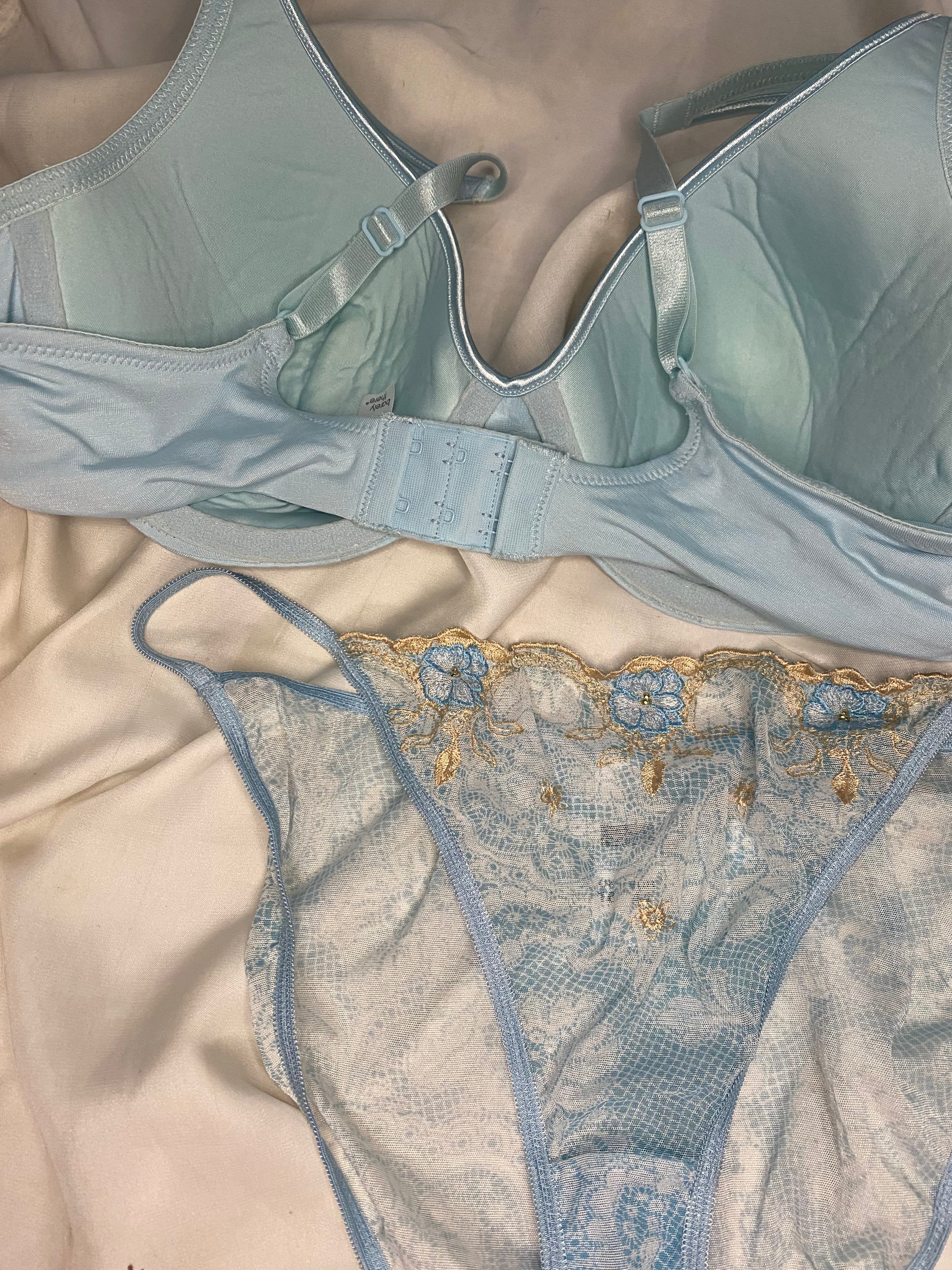 Barely there Bra Set 36C _ Bridal Set