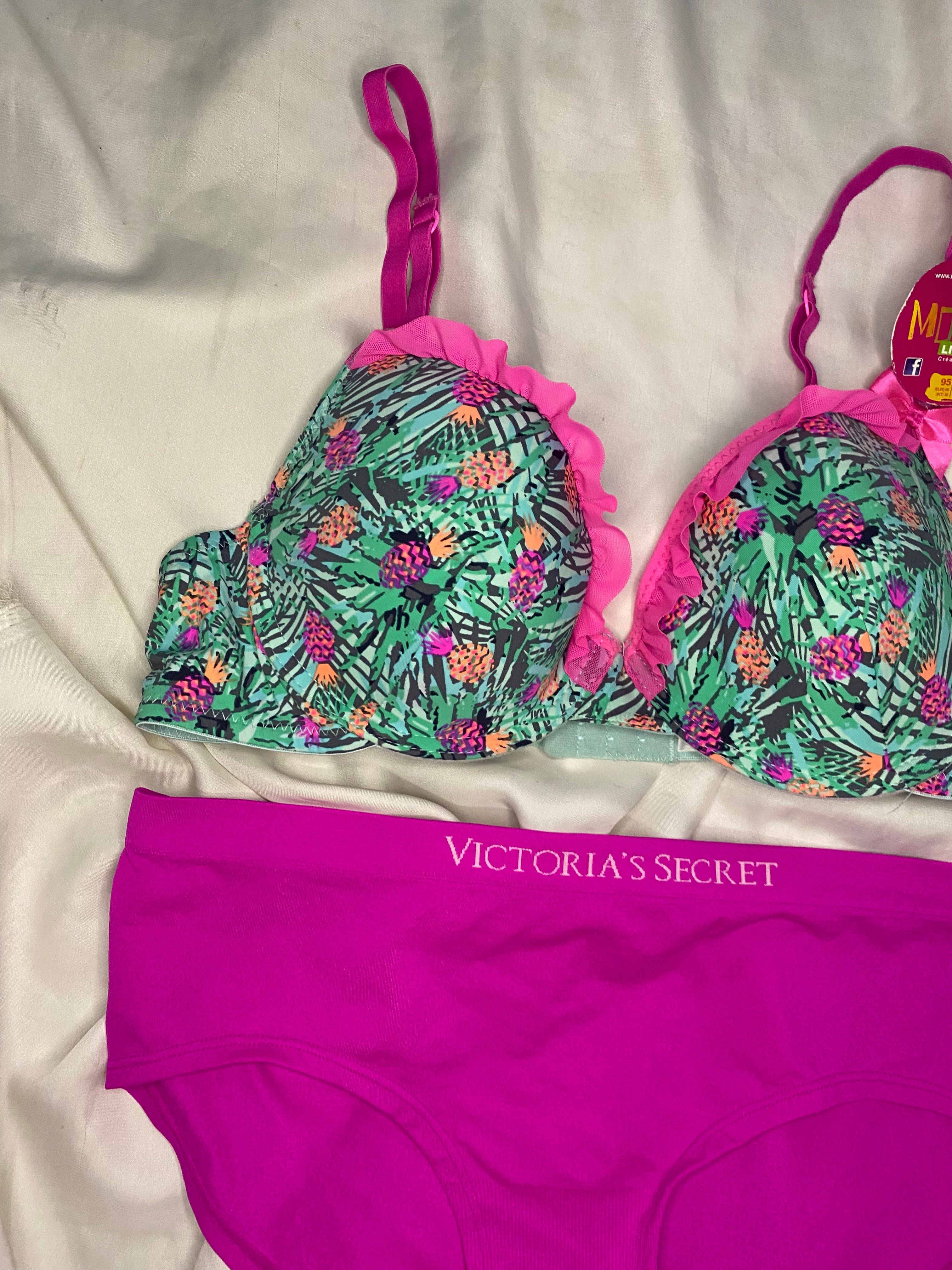 Mojito Bra 36C Pair with Victoria's Secret Underwear- Dailywear