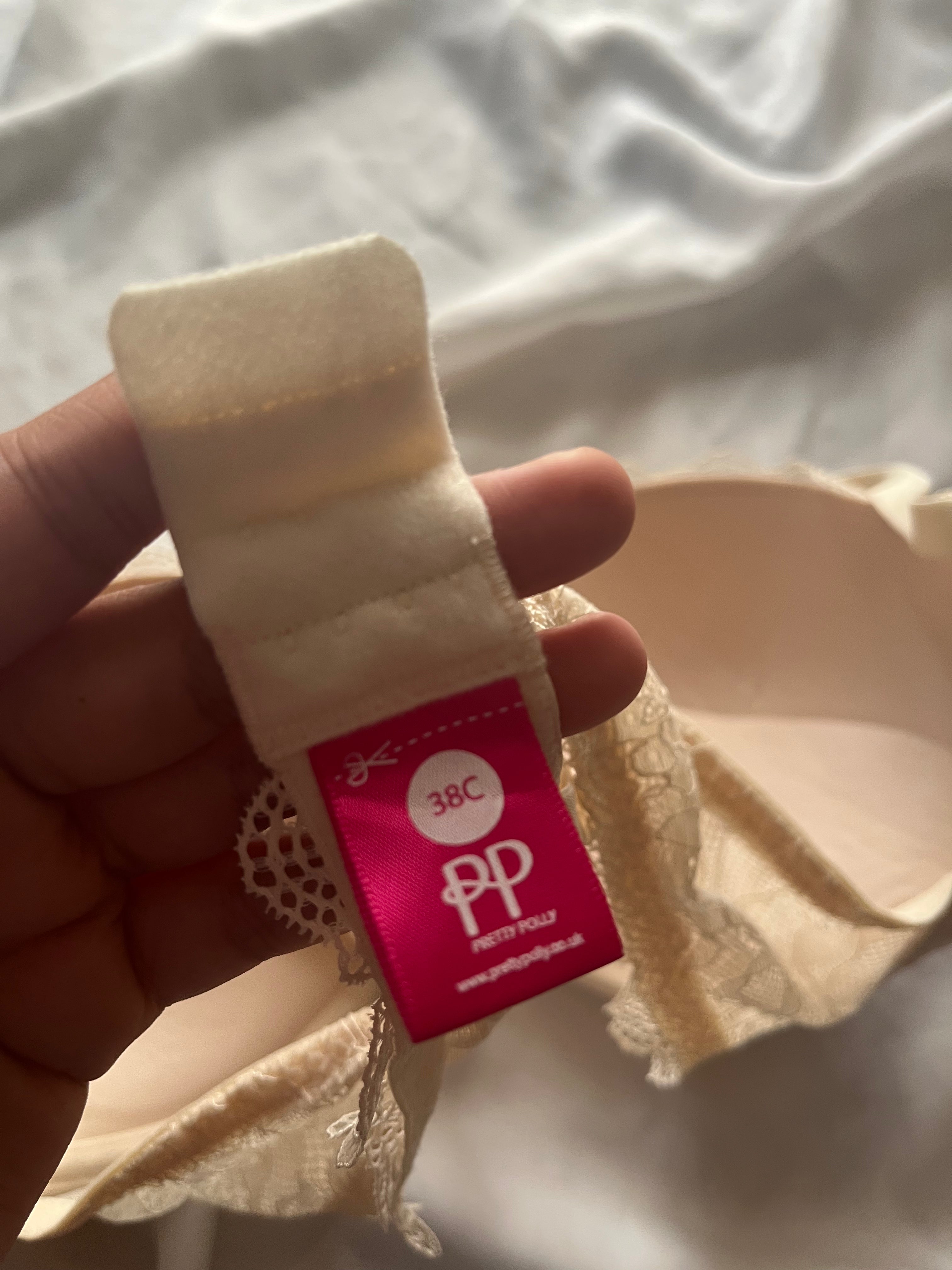 Pretty Polly 38C Double Padded Bra