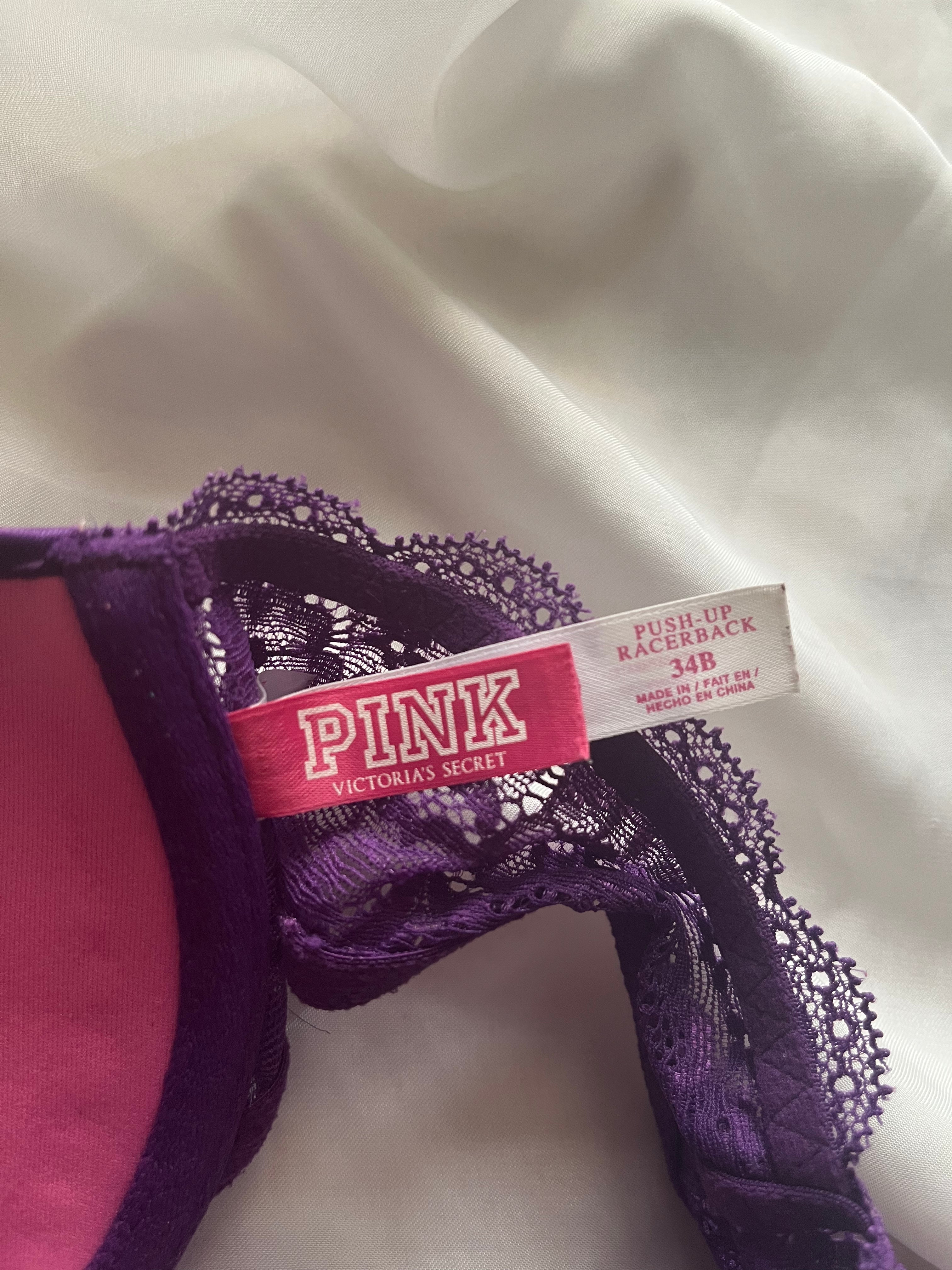 Pink Victoria's Secret 34B Pushup Bra