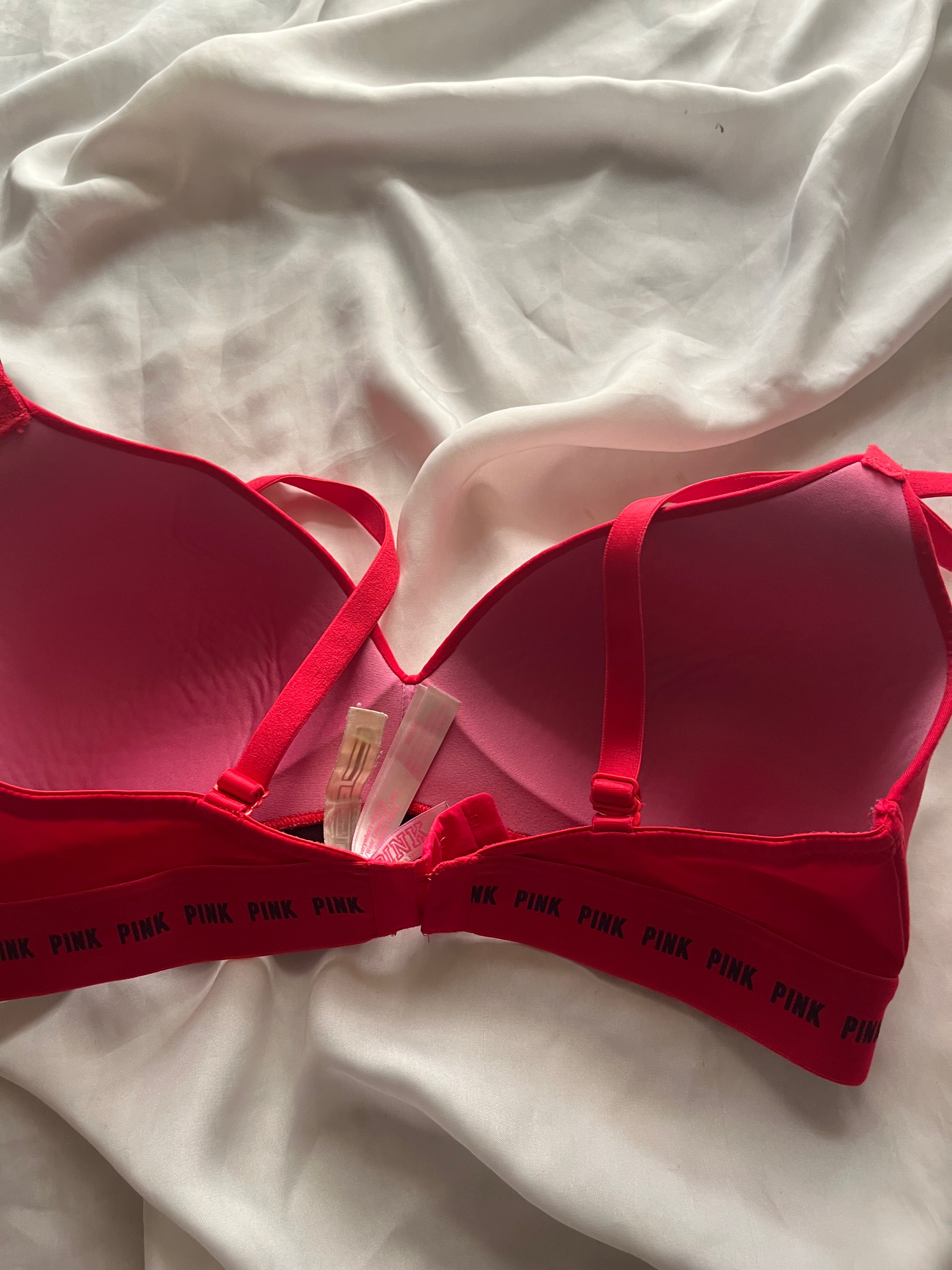 Pink Victoria's Secret 36D Wireless Bra